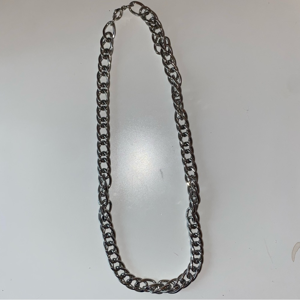 Silver Chunky 90s Chain